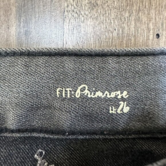 Sundance Jeans Womens Gray Denim Primrose Skinny Sequined Diamond Sz 26 - Picture 9 of 16